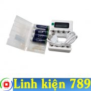 Bộ pin sạc AA 4 pin    1.2v  3300mAh